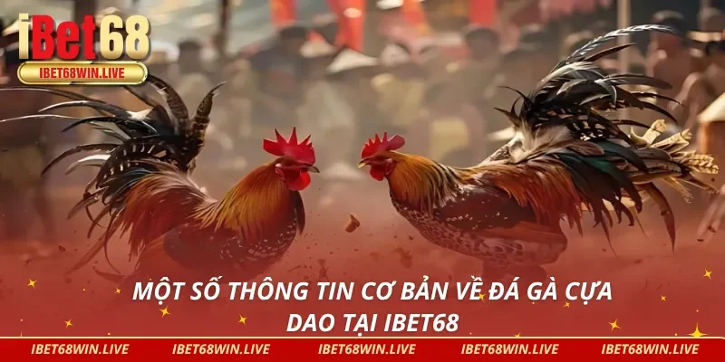Giới thiệu đá gà cựa dao